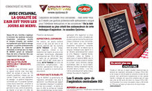 Article presse2 Aspirateur Cyclo Vacac